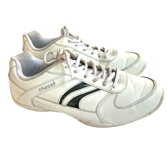 Chassé Flip IV White Cheer Shoes Women’s Sz 8 Lightweight Cheerleading Sneakers - Picture 1 of 7